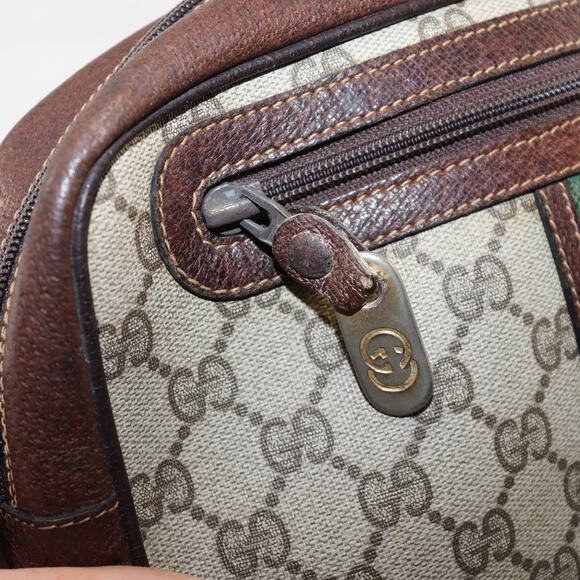 Vintage Gucci GG Supreme Canvas Web Stripe Crossbody Bag - Picture 10 of 10